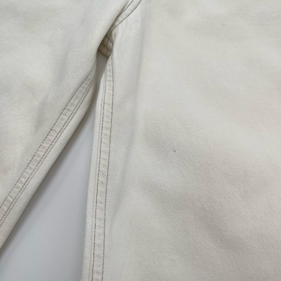 Citizens of Humanity | Off White Ecru Gaucho Wide Leg Crop Jeans 29 - Picture 9 of 14